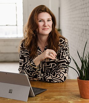Photo of Tracy Marlowe, Founder of Women-Owned Marketing Agency Creative Noggin