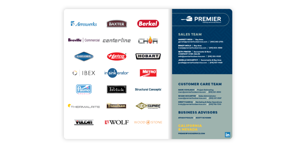 Premier Line Card