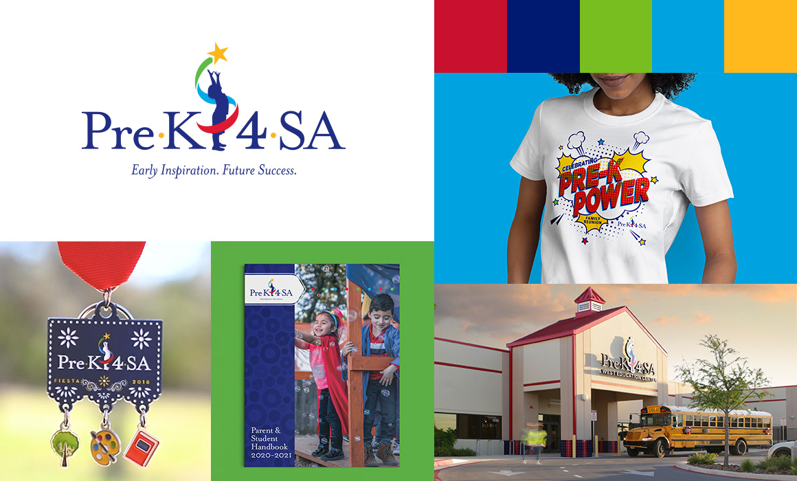 Pre-K 4 SA Branding