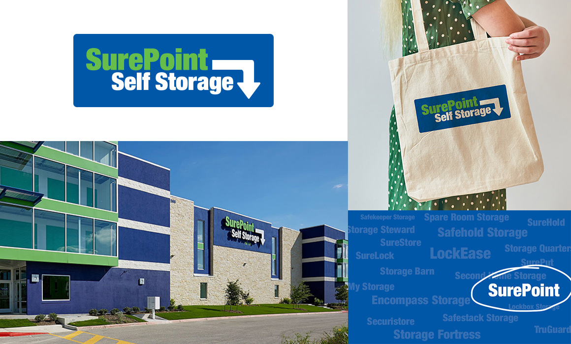 SurePoint Self Storage Rebrand