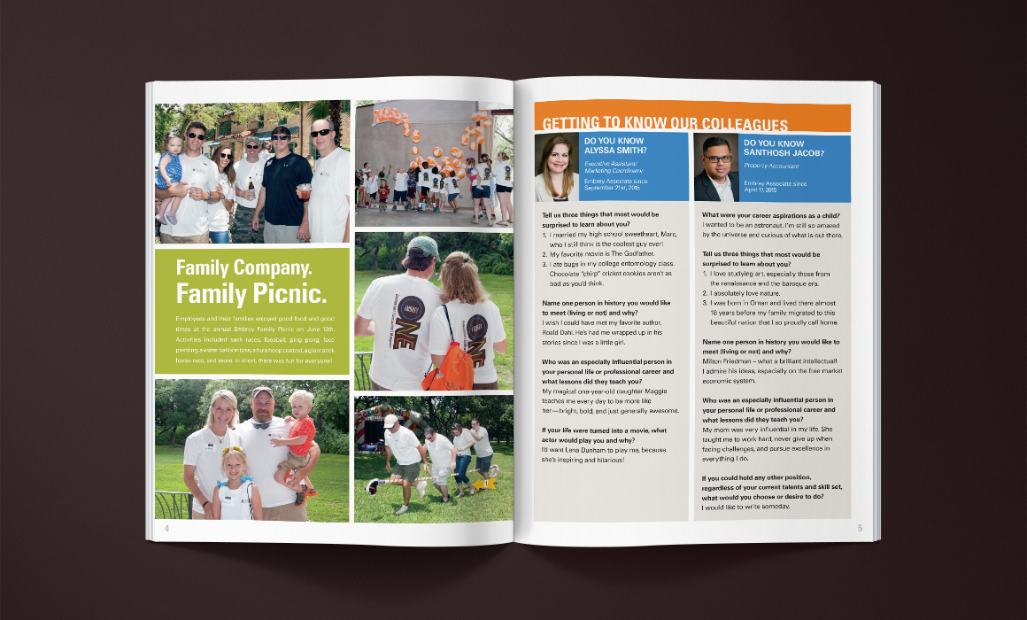 Embrey Newsletter