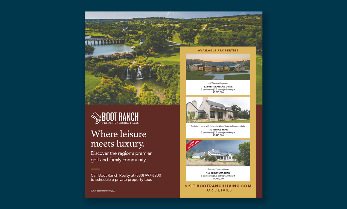 Boot Ranch Print Ad