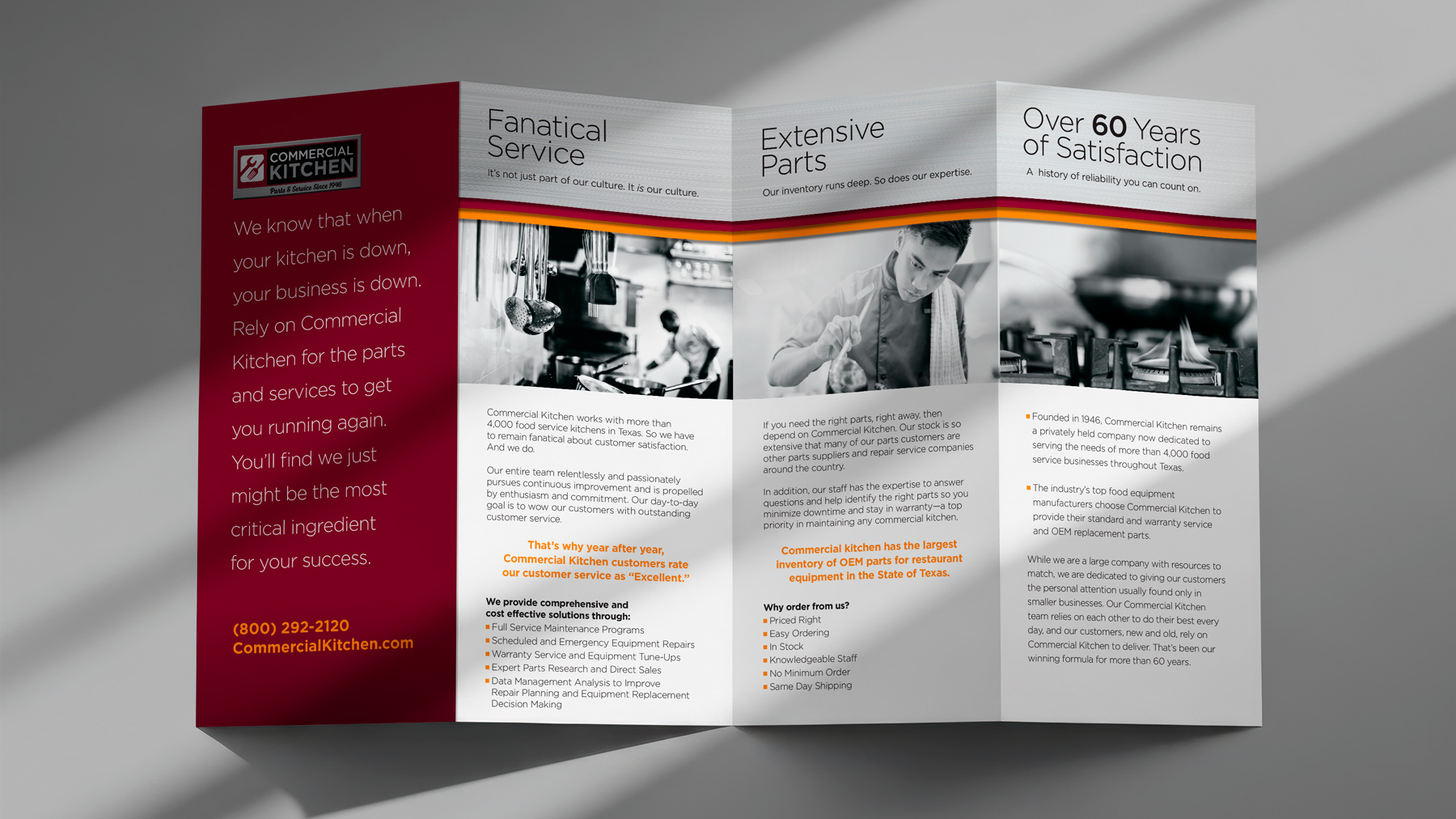 Commerical Kitchen Brochure